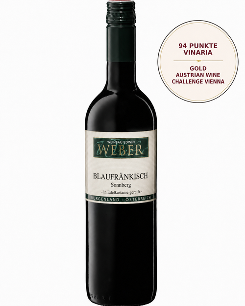 Blaufränkisch Sonnberg 2022 – 94 Punkte Vinaria und Gold Austrian Wine Challenge Vienna