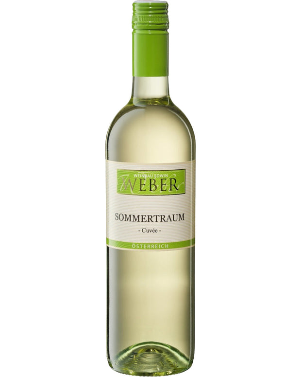 Cuvée Sommertraum 2025 – einheitliche Flaschengröße auf weißem Hintergrund